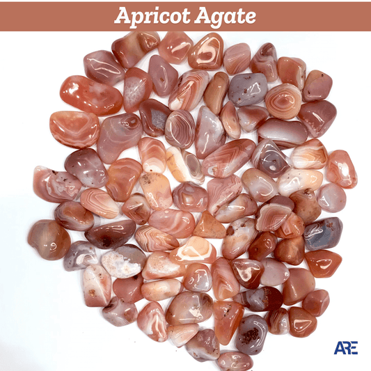 Apricot Agate Tumbled Stone