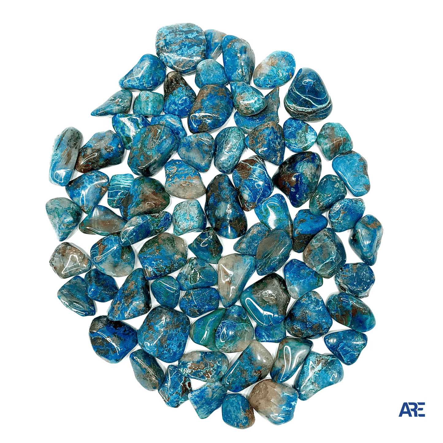 Shattukite Chryscola Tumbled Stone