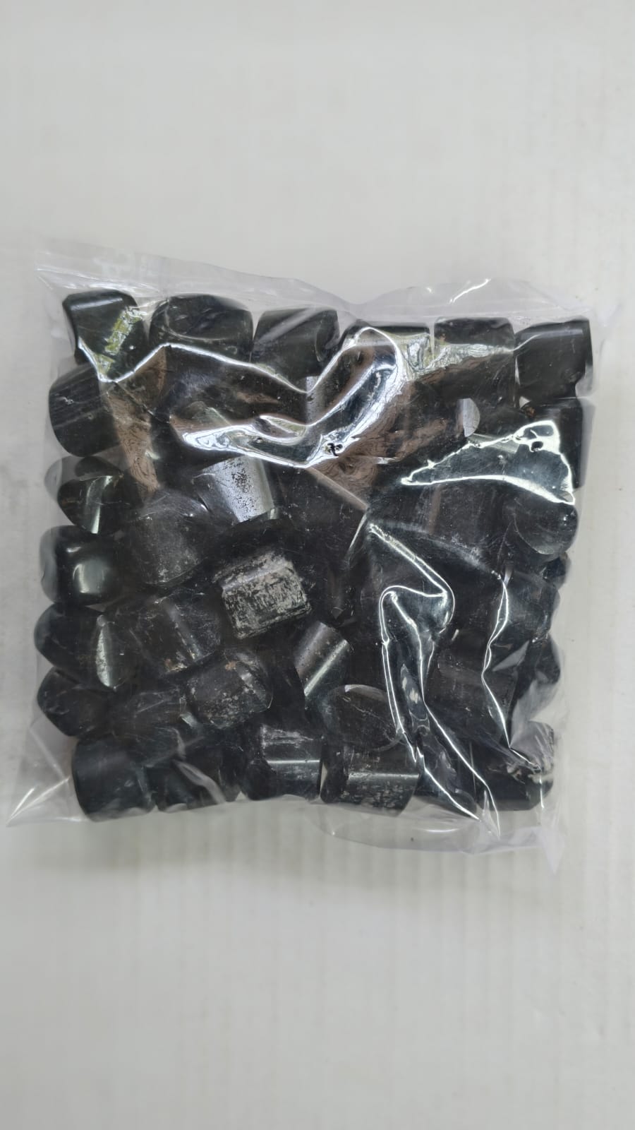BLACK TOURMALINE TUMBLE STONES - 1KG