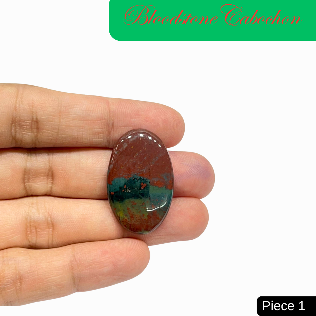 Bloodstone cabochons