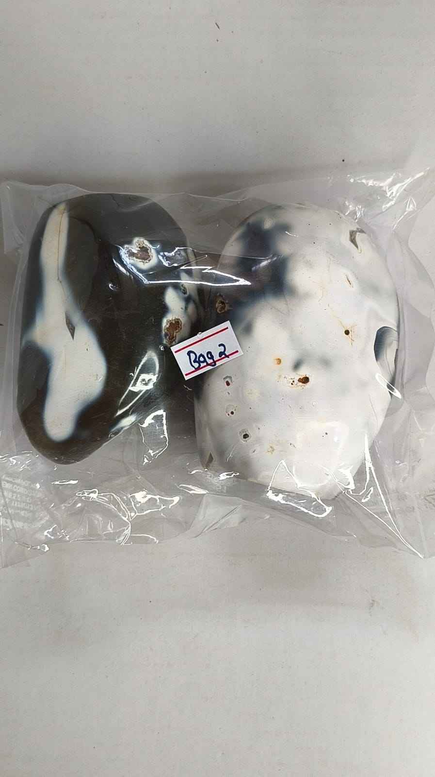 ORCA AGATE FREEFORM STONES-1KG -BAG 2 -2PCS