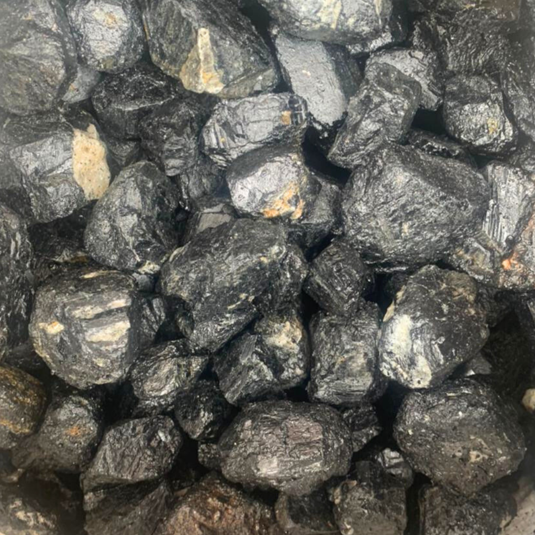 Raw black tourmaline hot sale for sale