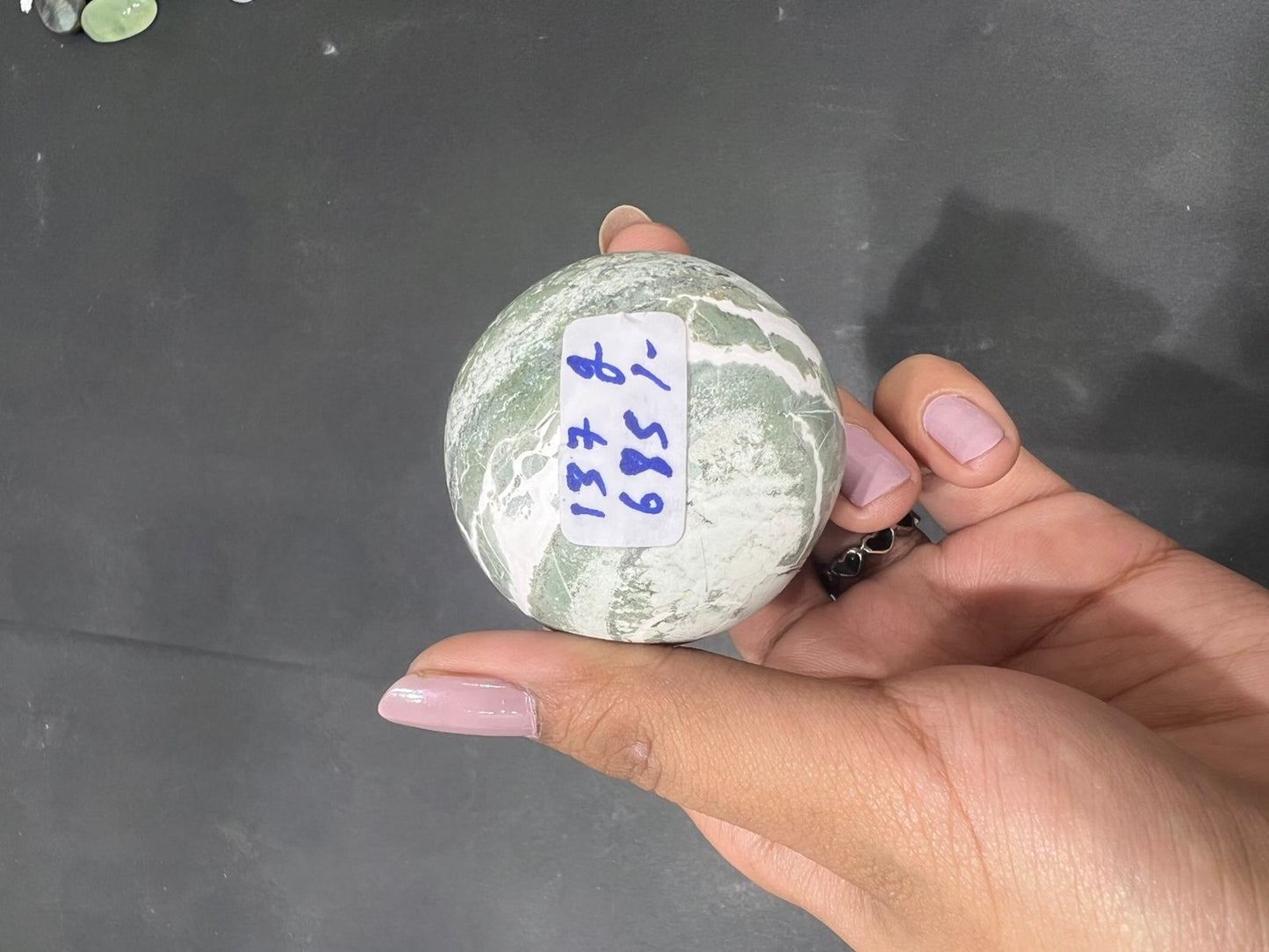 Unicorn jasper Sphere 137g