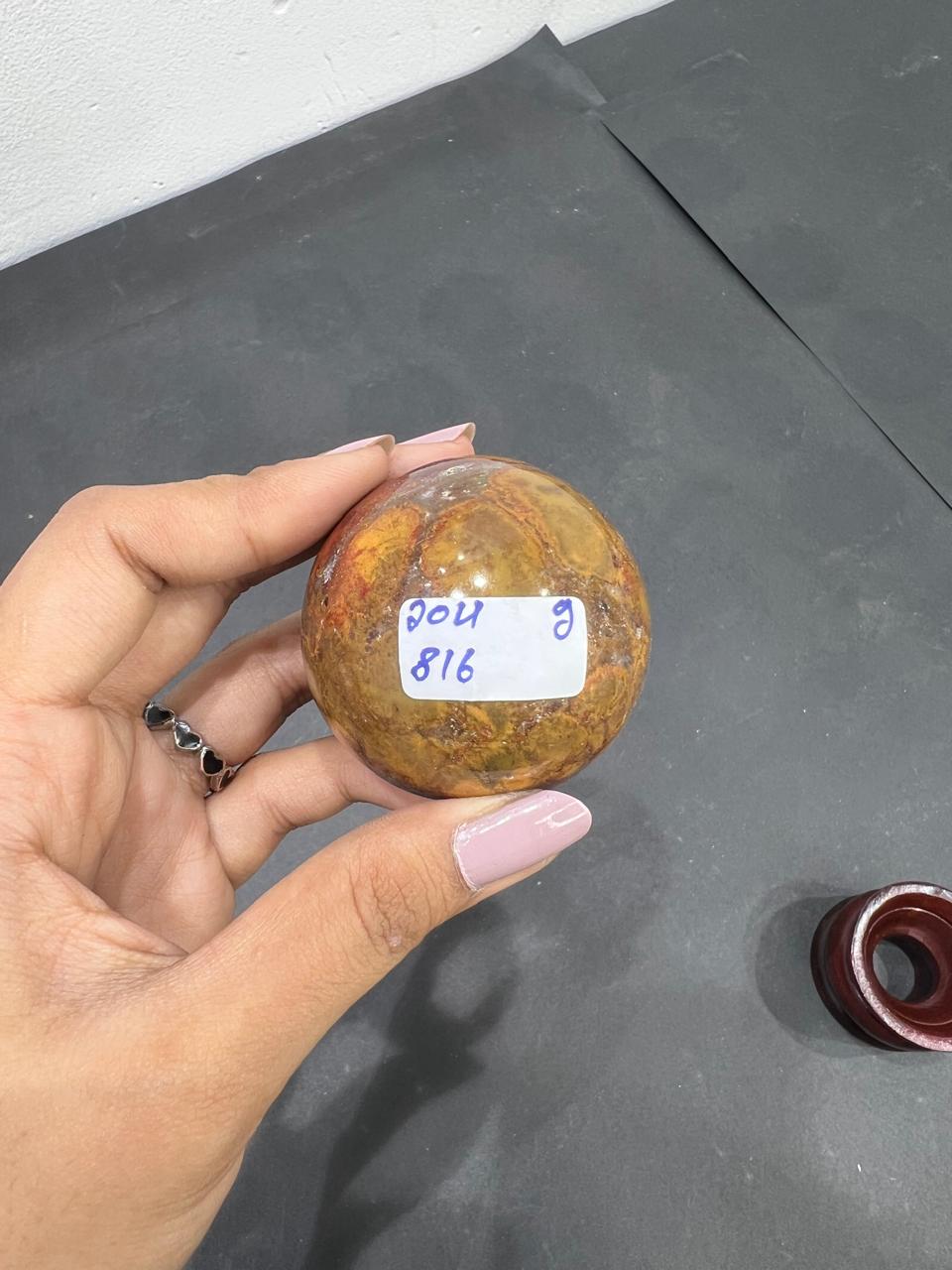 Bombay jasper Sphere 204g