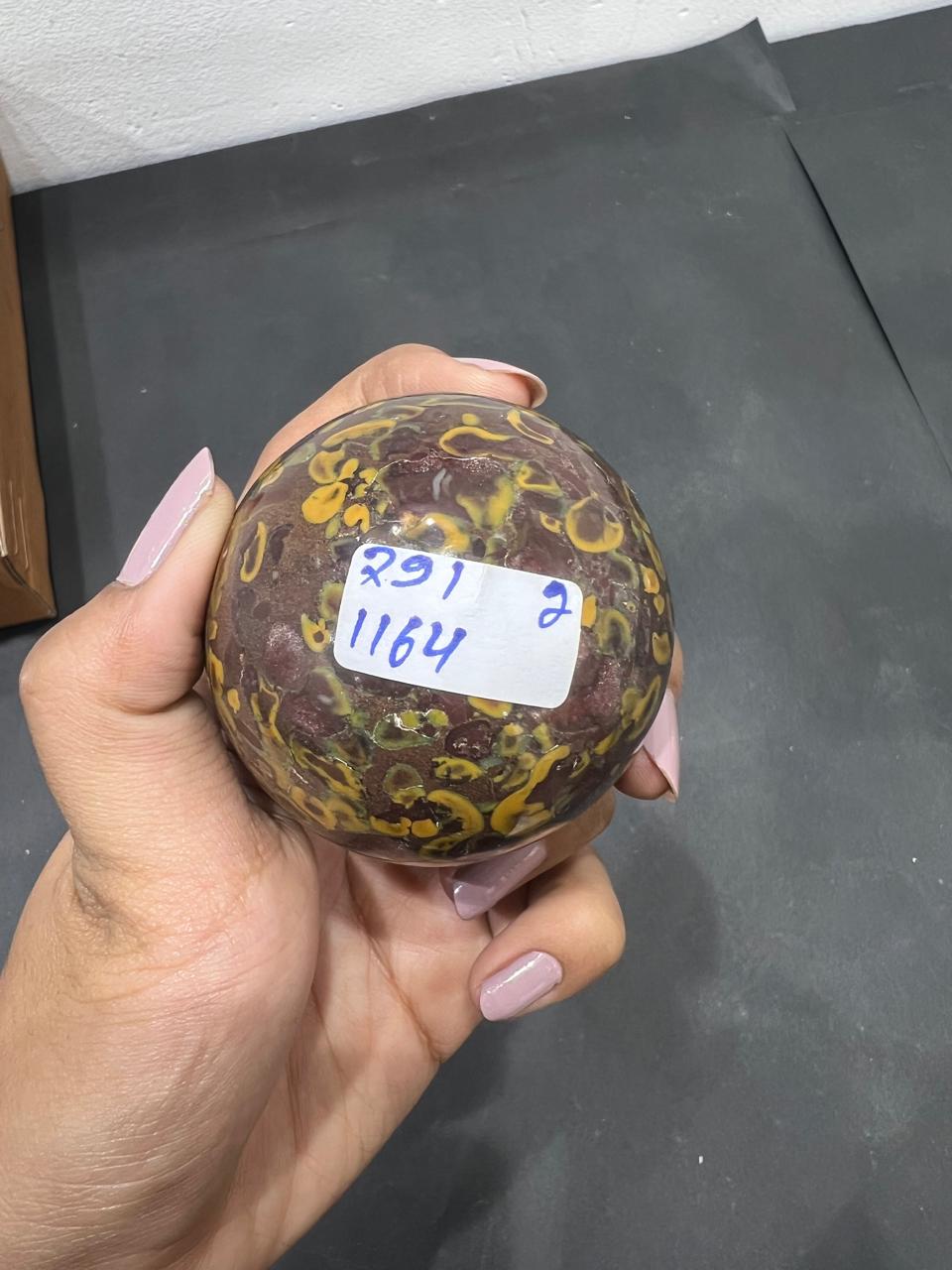 Fruit Jasper Sphere 291g