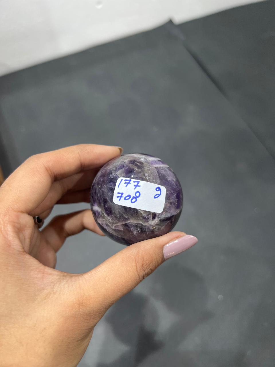 Amethyst sphere 177g