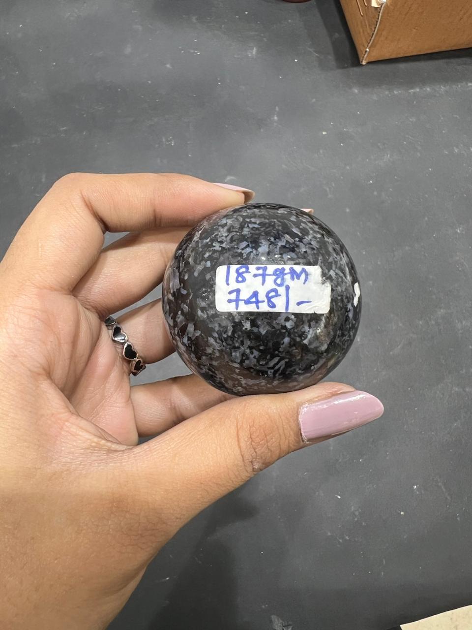 Snowflake Obsidian Sphere 187g