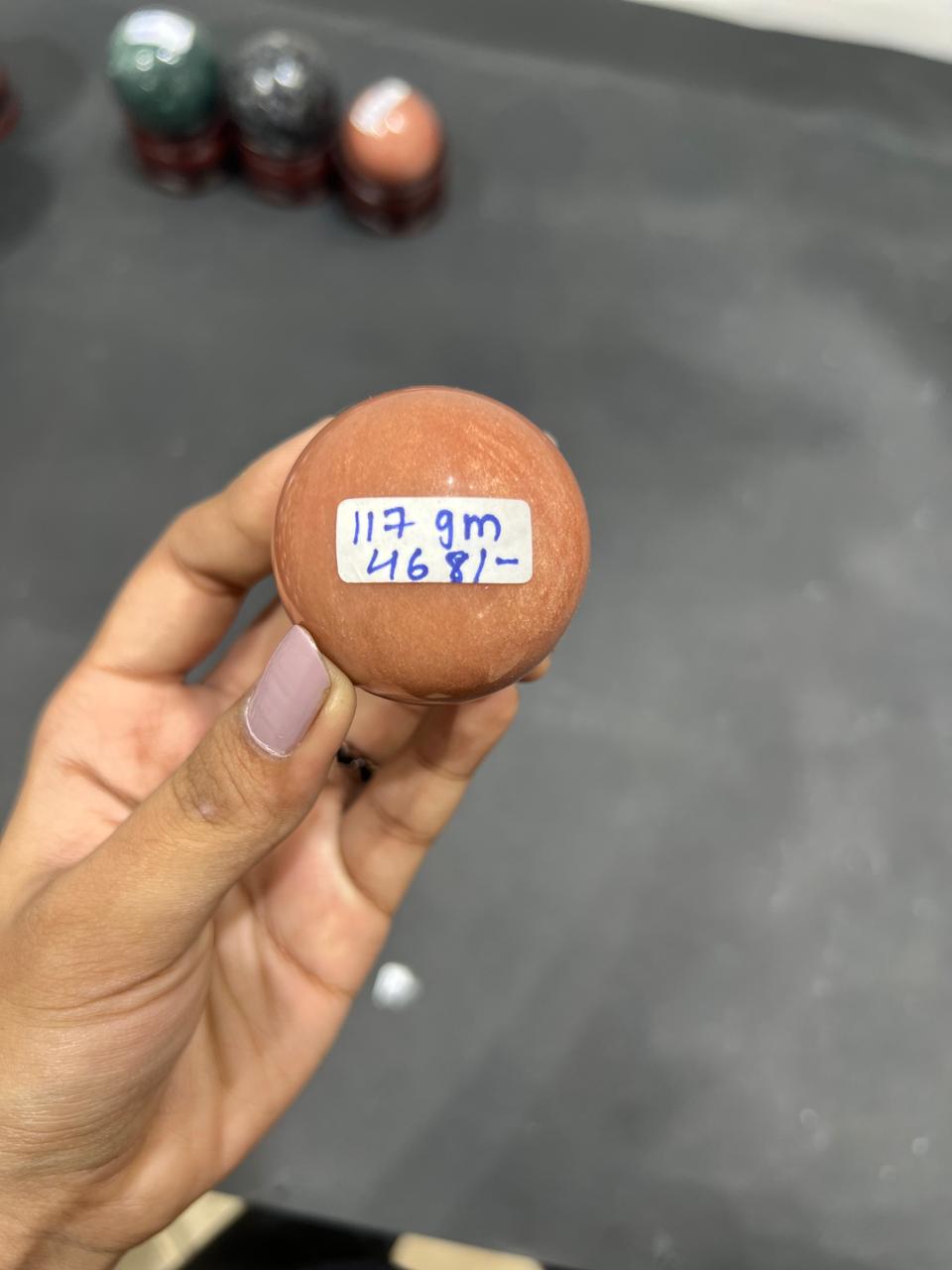 Red Aventurine Sphere 117g