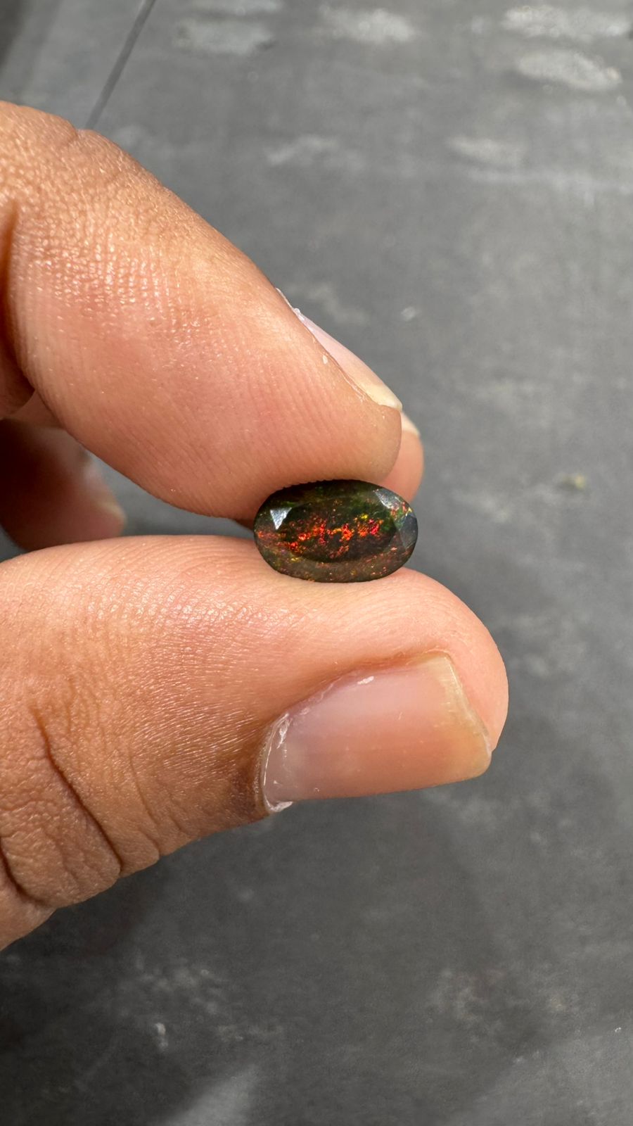 Ethiopian Opal Dimond Cuts 1.00 Cts