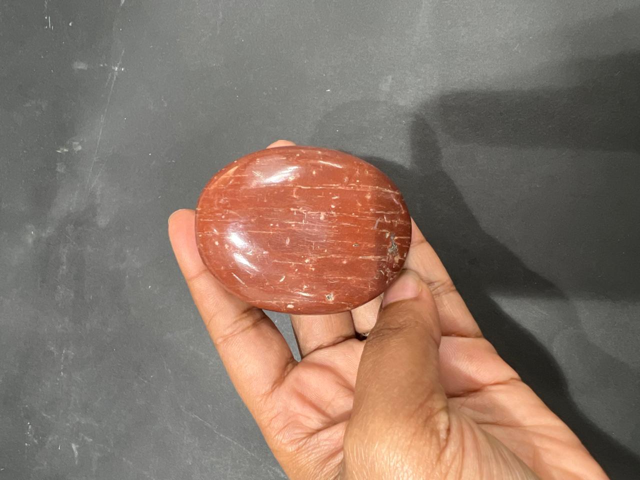 Red Jasper Palm stone