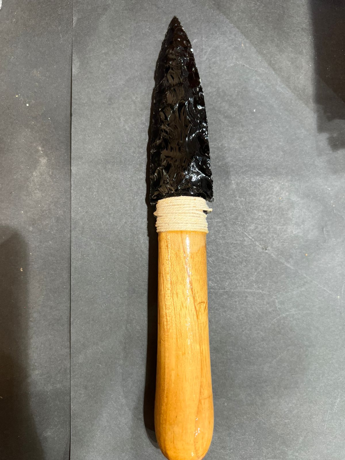Black obsidian Knife