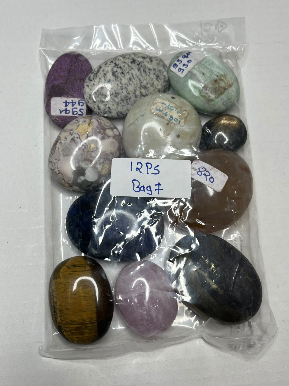 MIX STONE PALMSTONES BAG 7 - 1 KG, 12 PCS