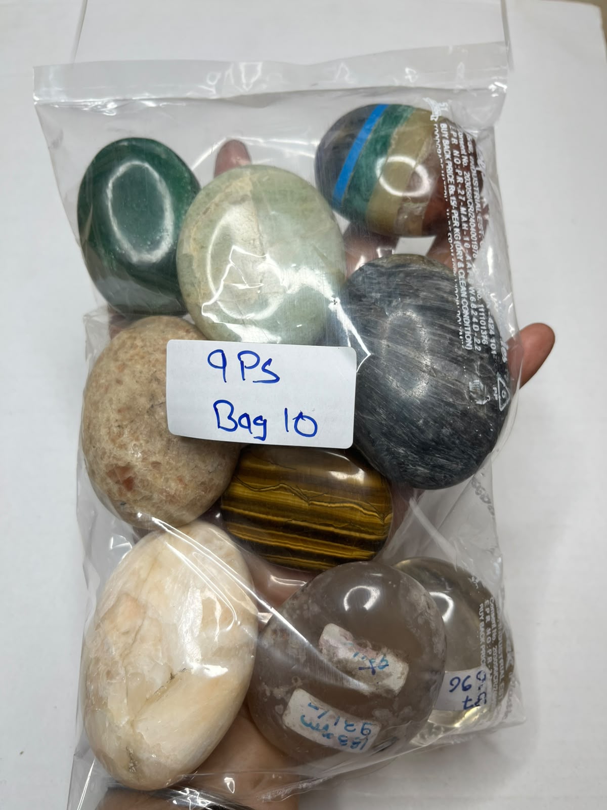 MIX STONE PALMSTONES BAG 10 - 1 KG, 9 PCS