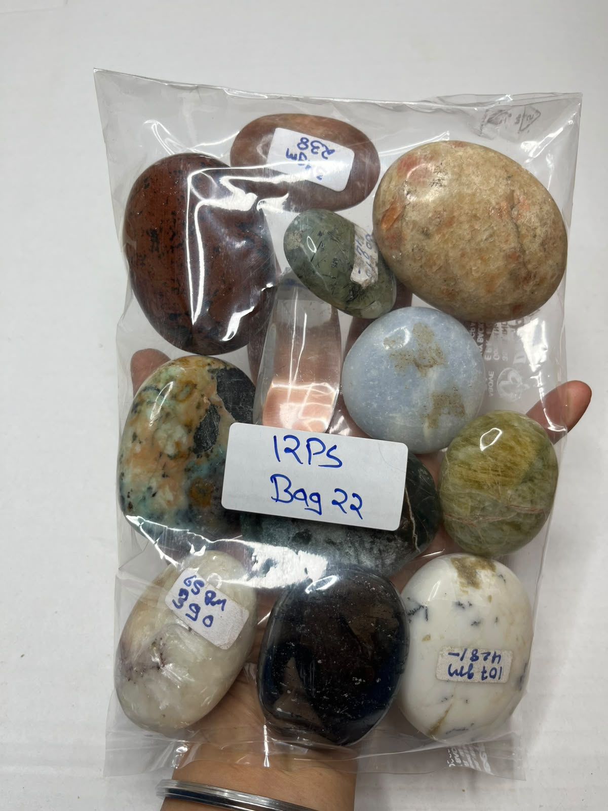 MIX STONE PALMSTONES BAG 22 - 1 KG, 12 PCS