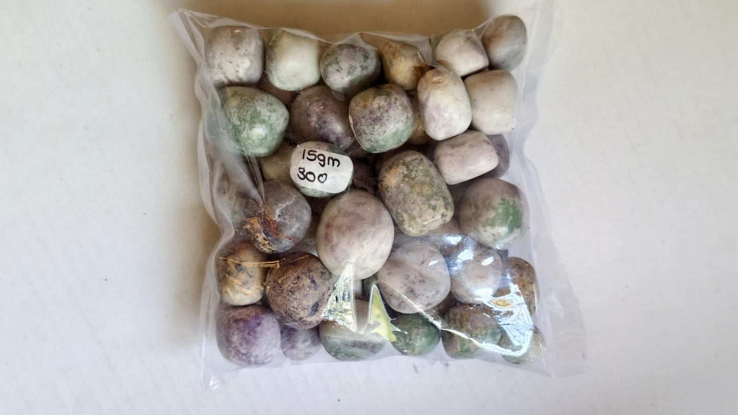BOLIVIANITE TUMBLE STONES - 1 KG