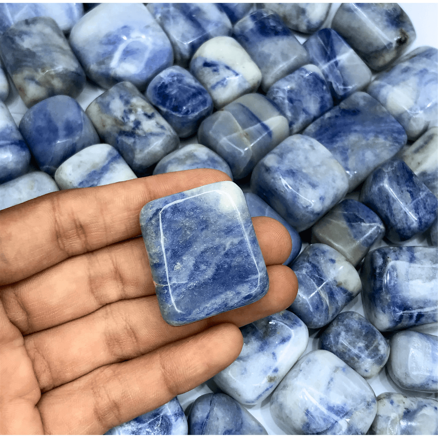 Afghanite Tumbled Stone - AEORA ROCKS INDIA - Healing Crystals superstore