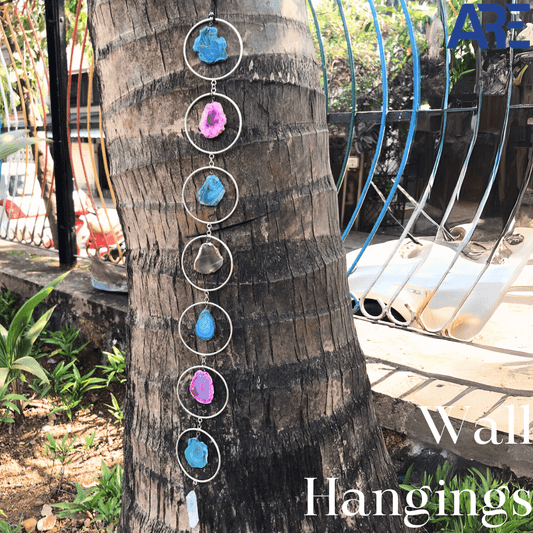 Agate Circle Wall Hangings in India - Aeora Rocks - AEORA ROCKS INDIA - Healing Crystals superstore