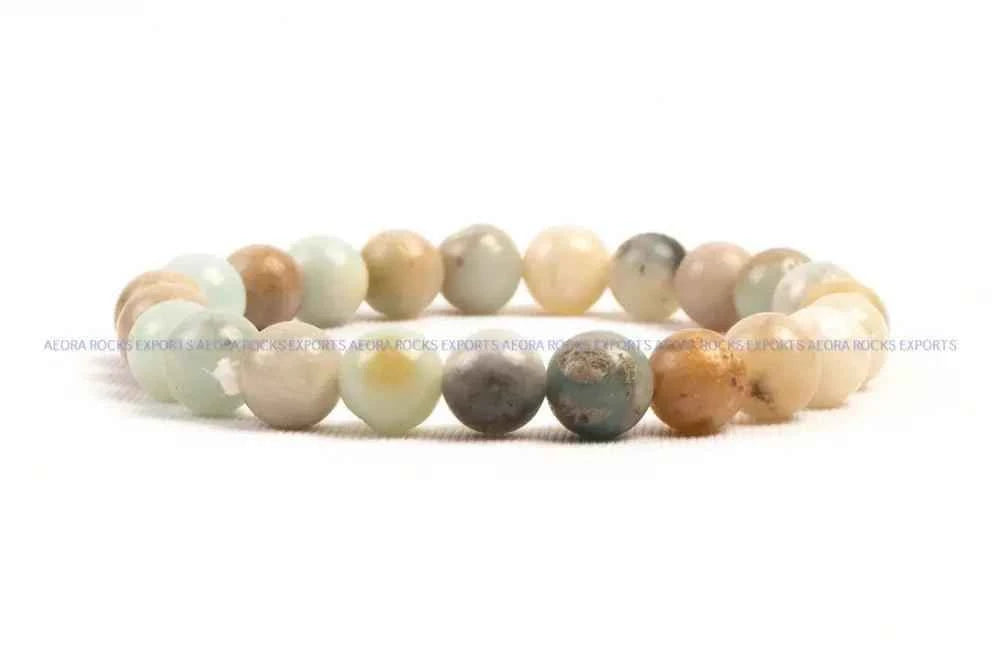 Amazonite Bead Bracelet in India - Aeora Rocks