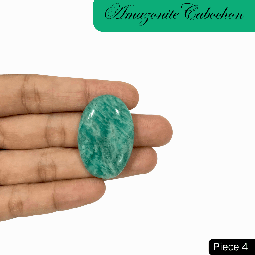 Amazonite Cabochons - AEORA ROCKS INDIA - Healing Crystals superstore
