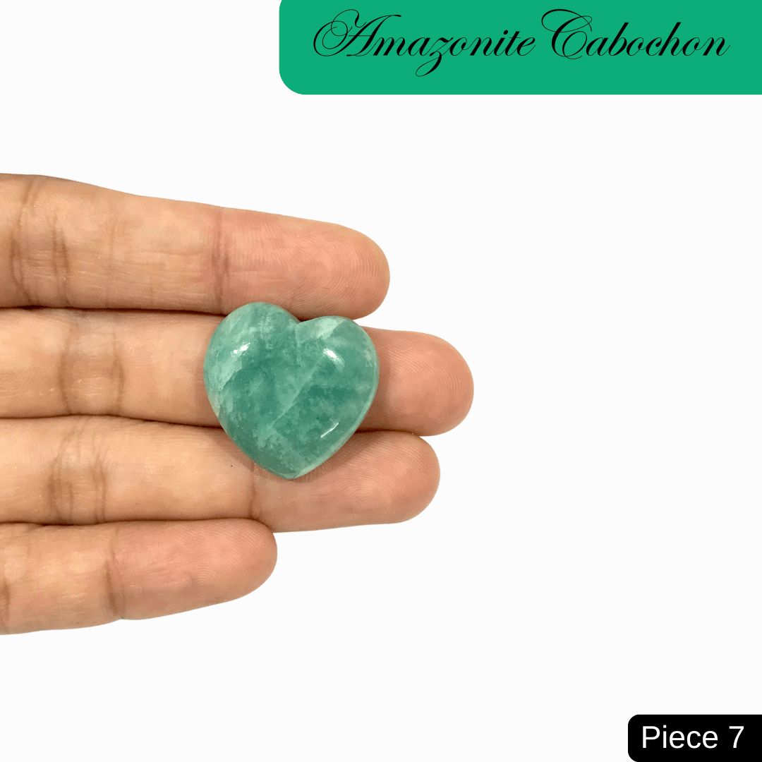 Amazonite Cabochons - AEORA ROCKS INDIA - Healing Crystals superstore
