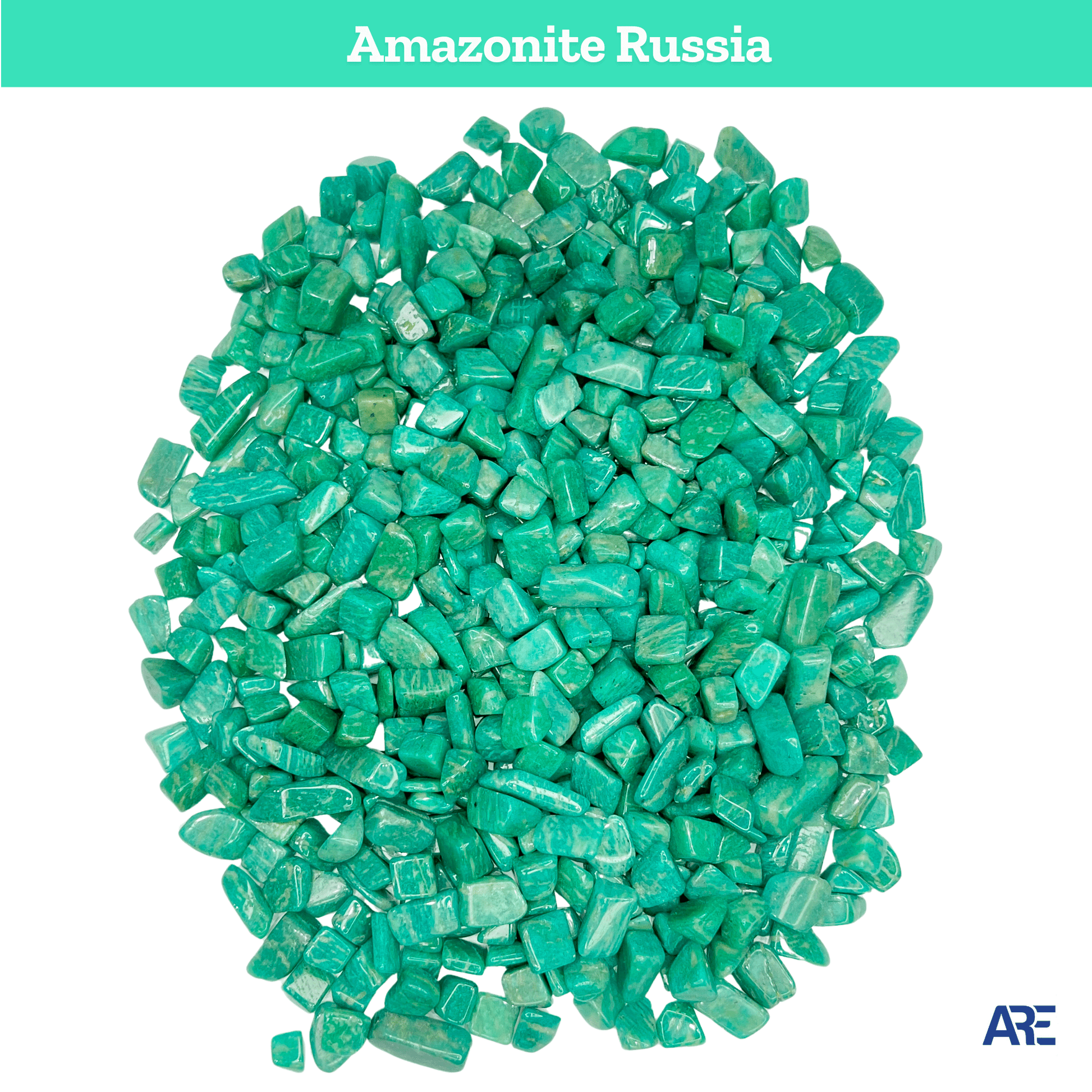 Amazonite Russia Tumbled Stone - AEORA ROCKS INDIA - Healing Crystals superstore