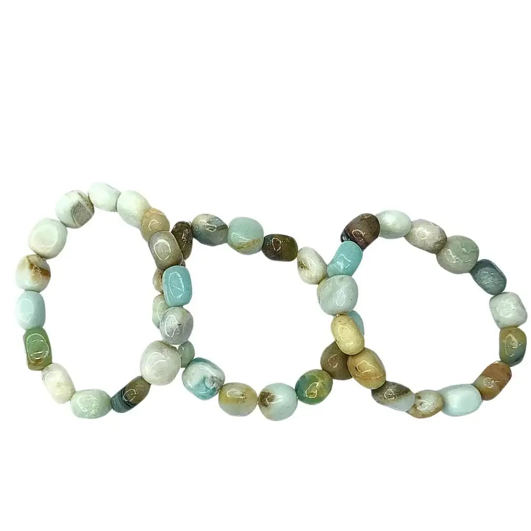 Amazonite Tumbled Bracelet in India - Aeora Rocks - AEORA ROCKS INDIA - Healing Crystals superstore