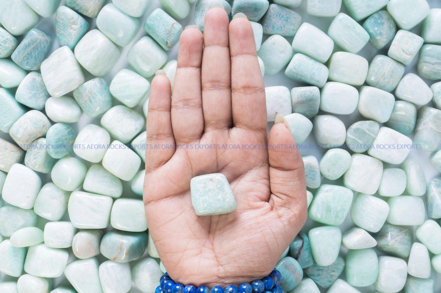 Amazonite Tumbled Stone - AEORA ROCKS INDIA - Healing Crystals superstore
