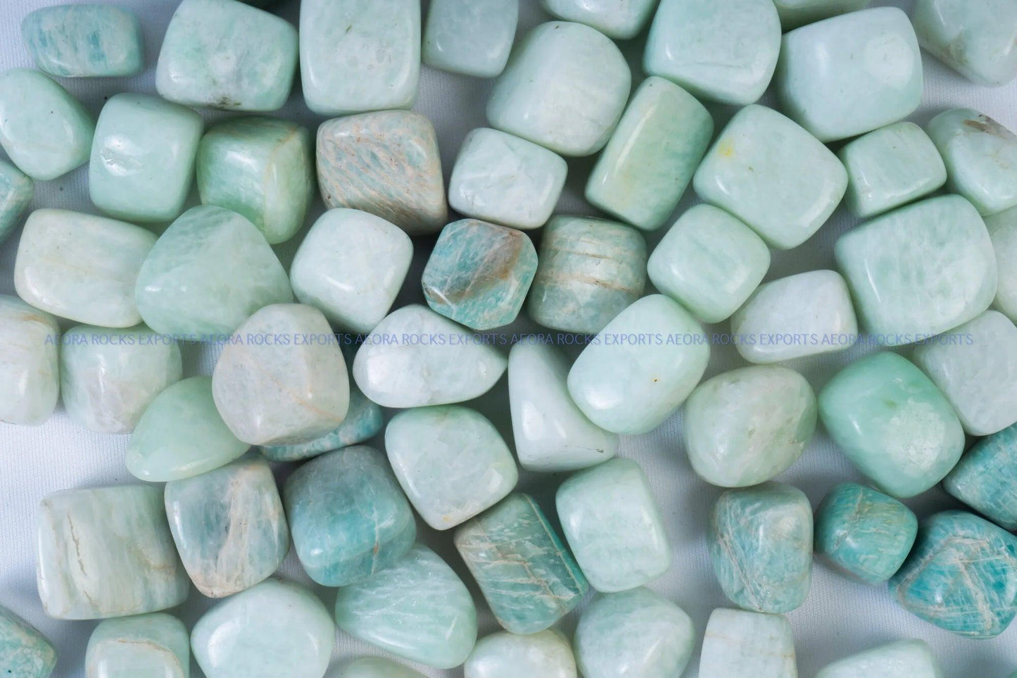 Amazonite Tumbled Stone - AEORA ROCKS INDIA - Healing Crystals superstore