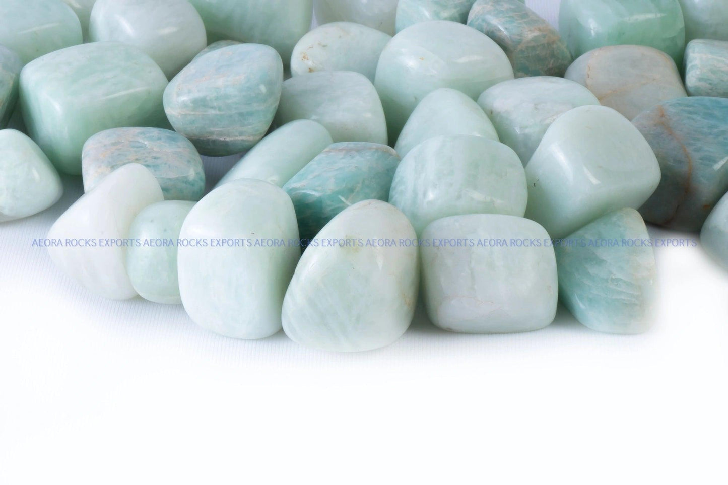 Amazonite Tumbled Stone - AEORA ROCKS INDIA - Healing Crystals superstore