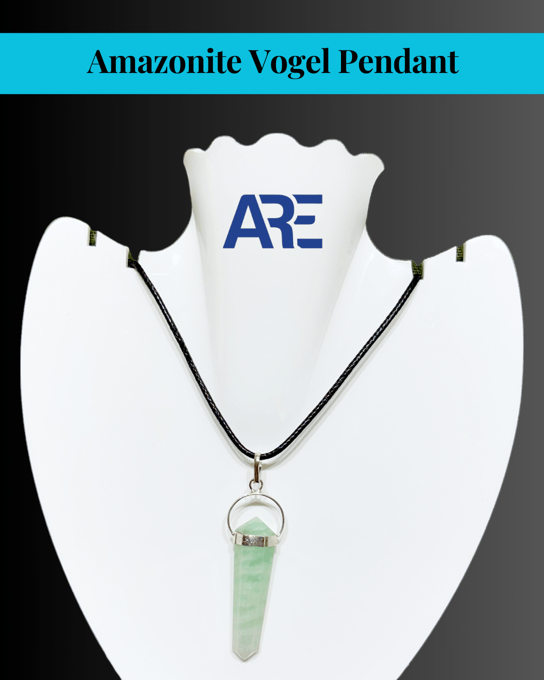 Amazonite Vogel Pendant - AEORA ROCKS INDIA - Healing Crystals superstore
