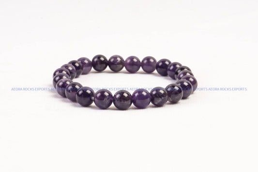 Amethyst Bracelet - AEORA ROCKS INDIA - Healing Crystals superstore