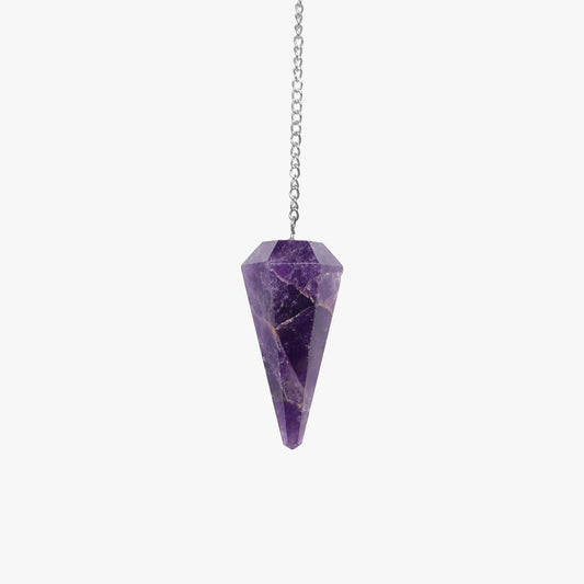 Amethyst Pendulum in india - Aeora Rocks - AEORA ROCKS INDIA - Healing Crystals superstore