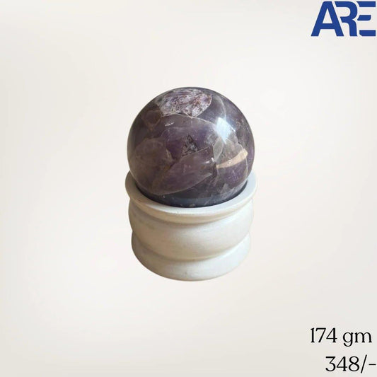 Amethyst Sphere - AEORA ROCKS INDIA - Healing Crystals superstore