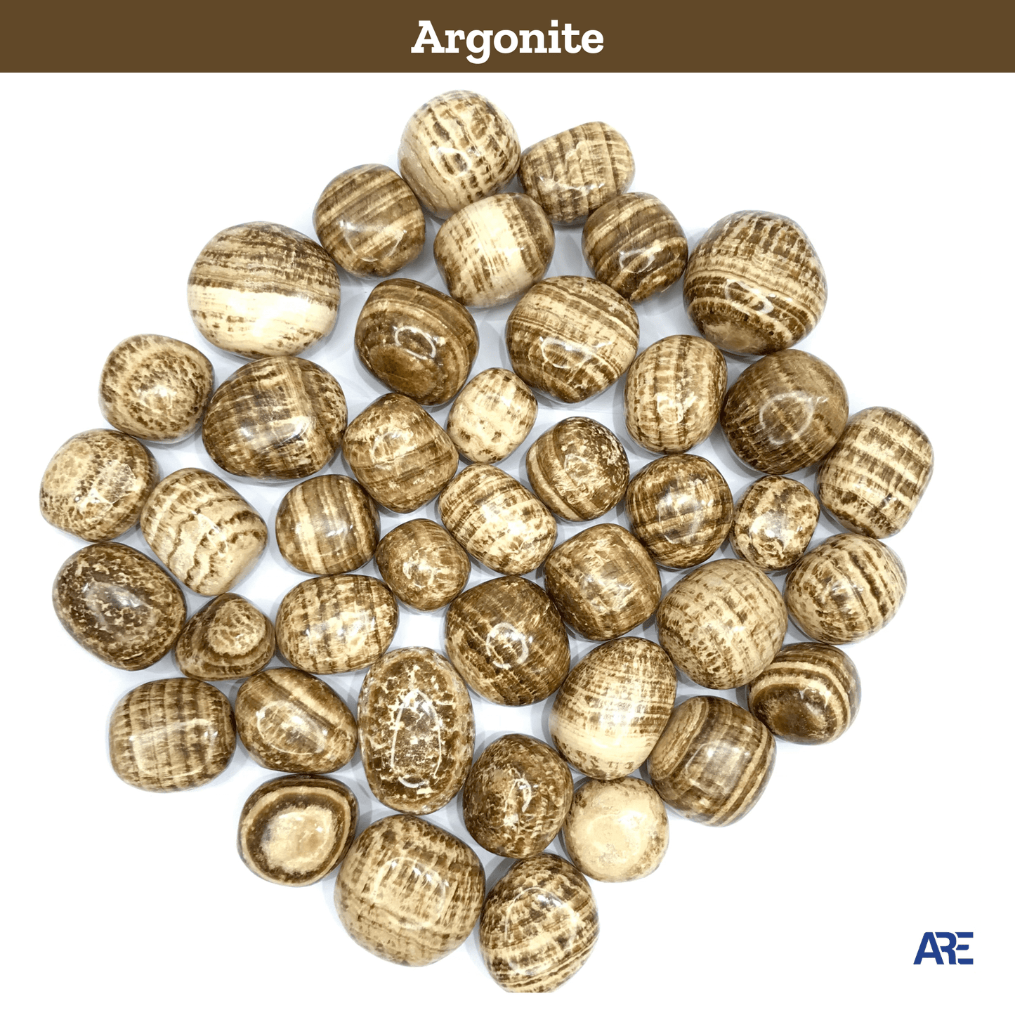 Argonite Tumbled Stone - AEORA ROCKS INDIA - Healing Crystals superstore