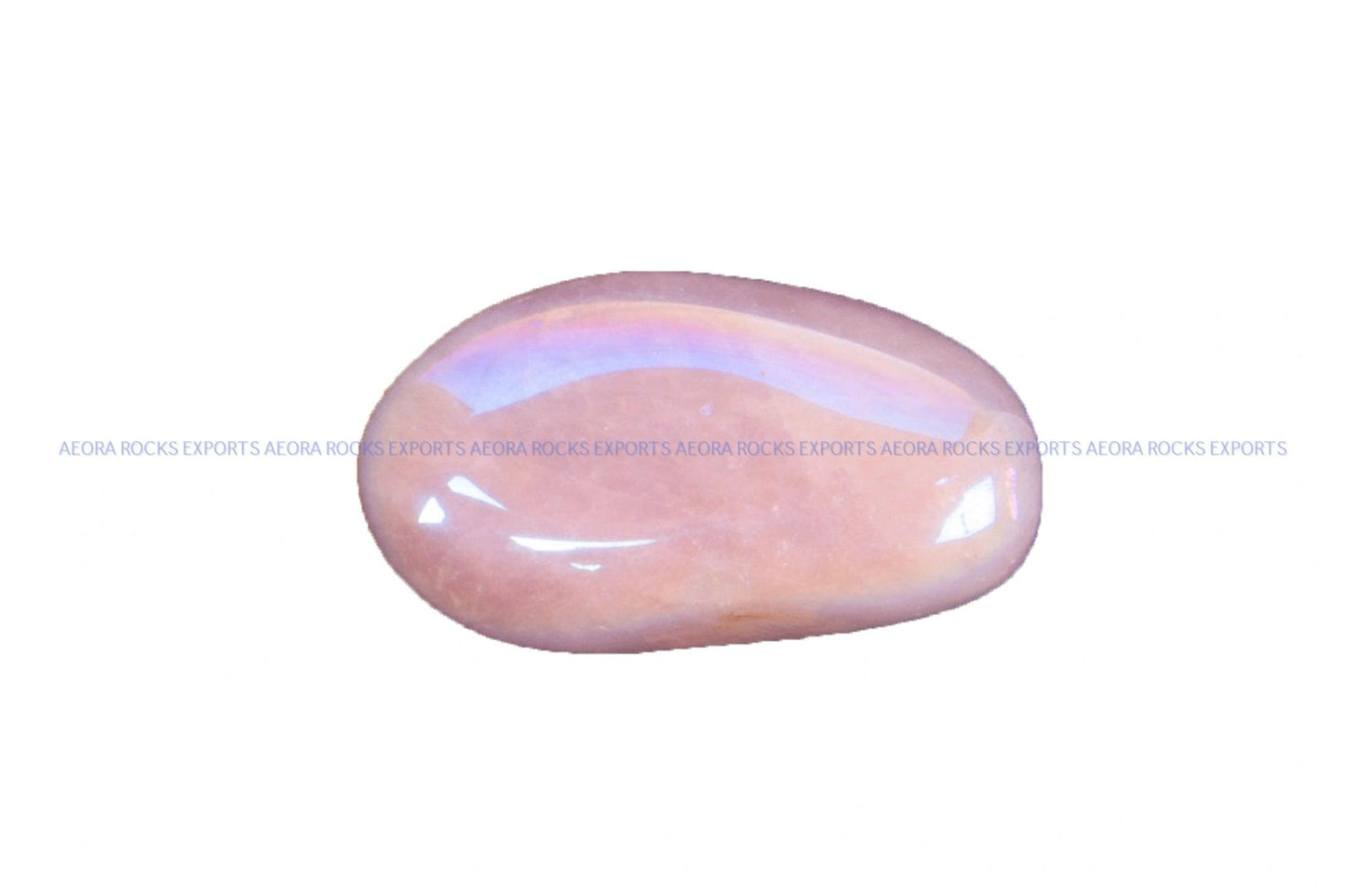 Aura Rose Quartz Tumbled Stone in India - Aeora Rocks - AEORA ROCKS INDIA - Healing Crystals superstore