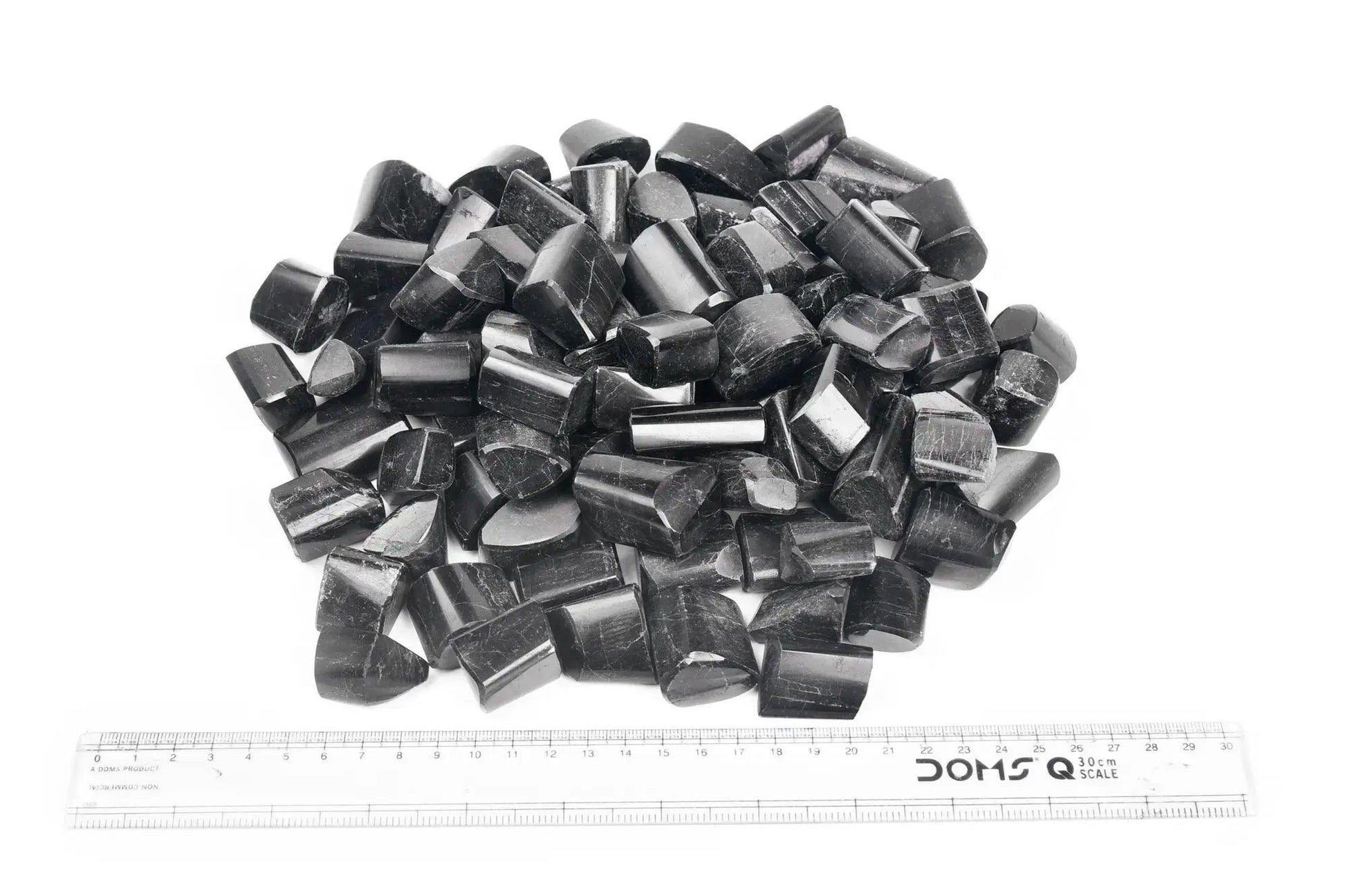 Black Tourmaline Tumbled Stone - AEORA ROCKS INDIA - Healing Crystals superstore