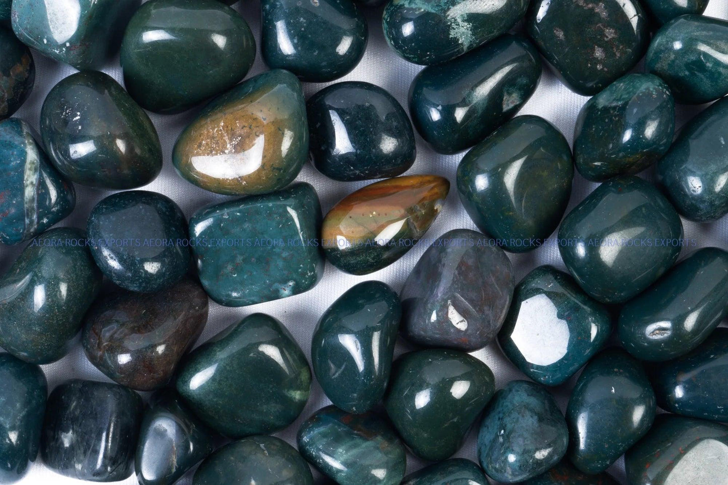 Bloodstone Tumbled Stone in India - Aeora Rocks - AEORA ROCKS INDIA - Healing Crystals superstore
