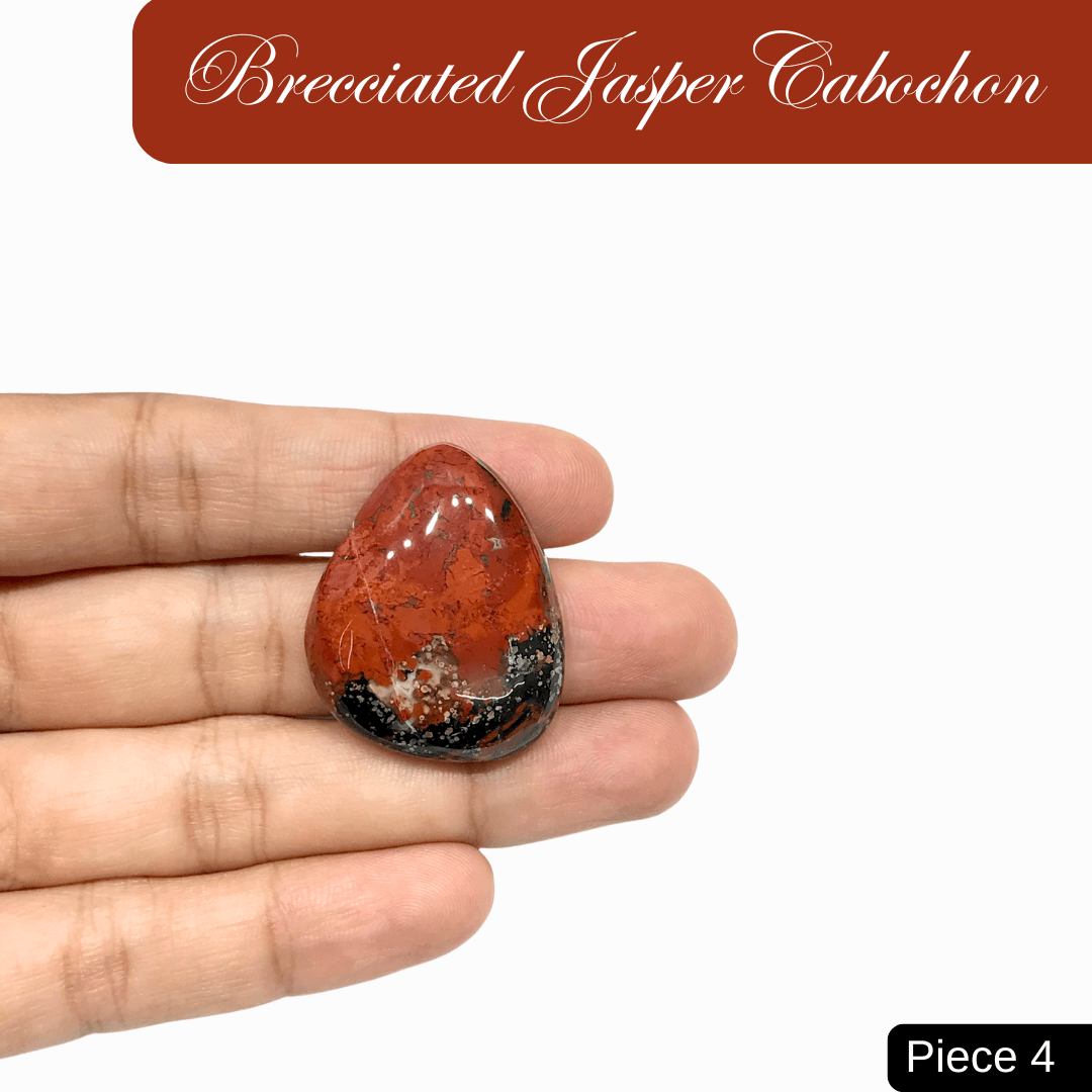 Brecciated Jasper Cabochons - AEORA ROCKS INDIA - Healing Crystals superstore