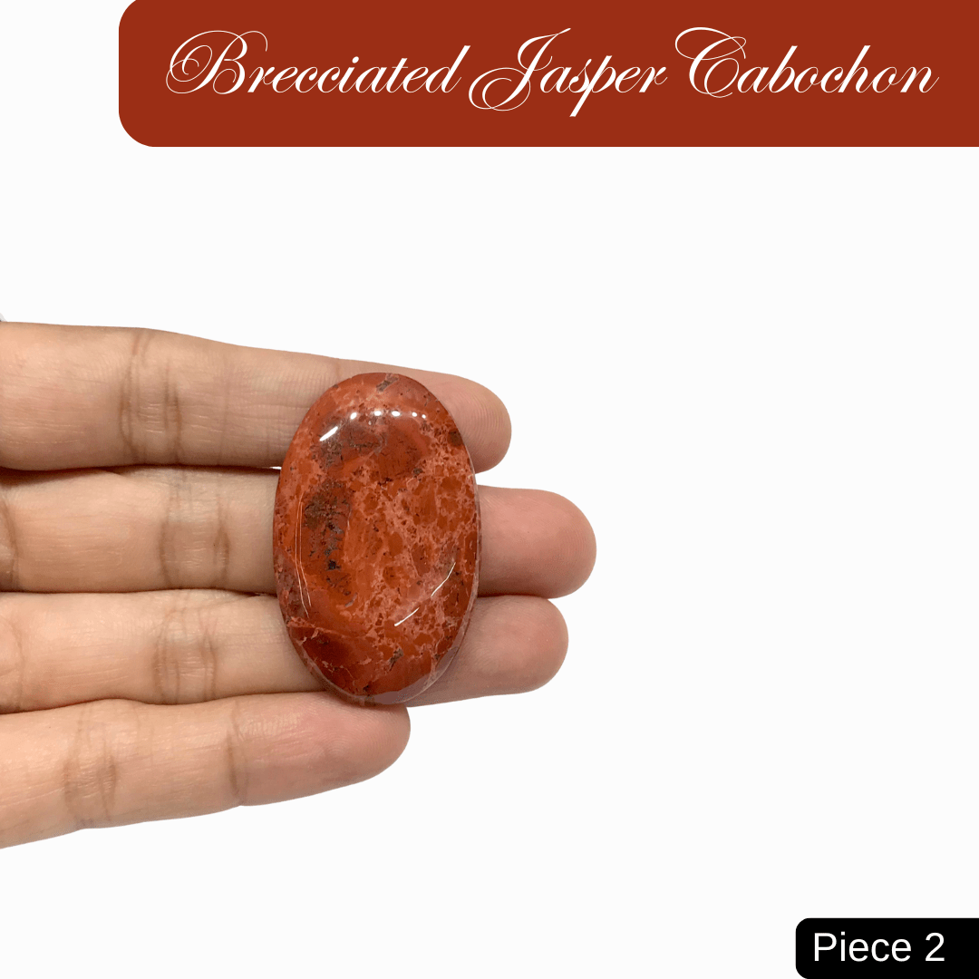 Brecciated Jasper Cabochons - AEORA ROCKS INDIA - Healing Crystals superstore