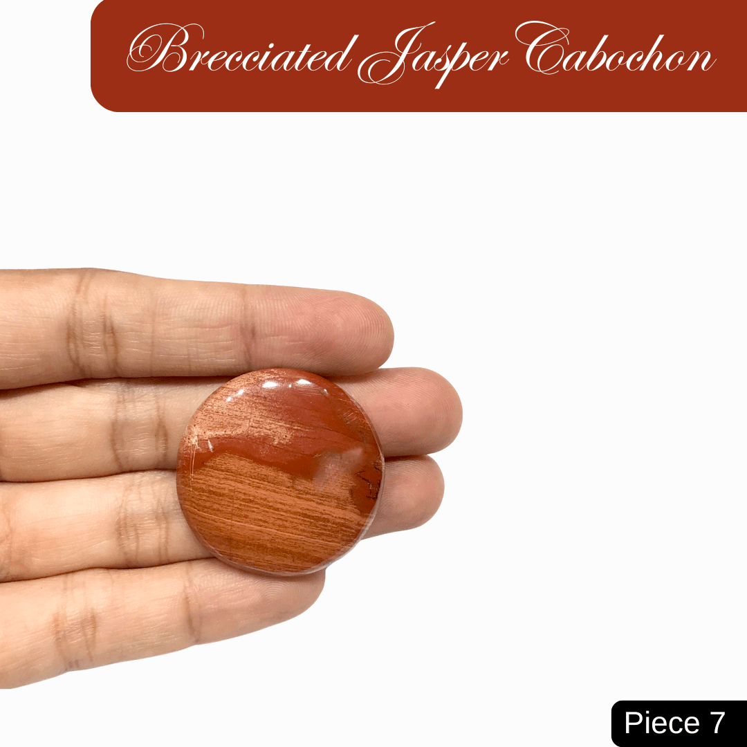 Brecciated Jasper Cabochons - AEORA ROCKS INDIA - Healing Crystals superstore