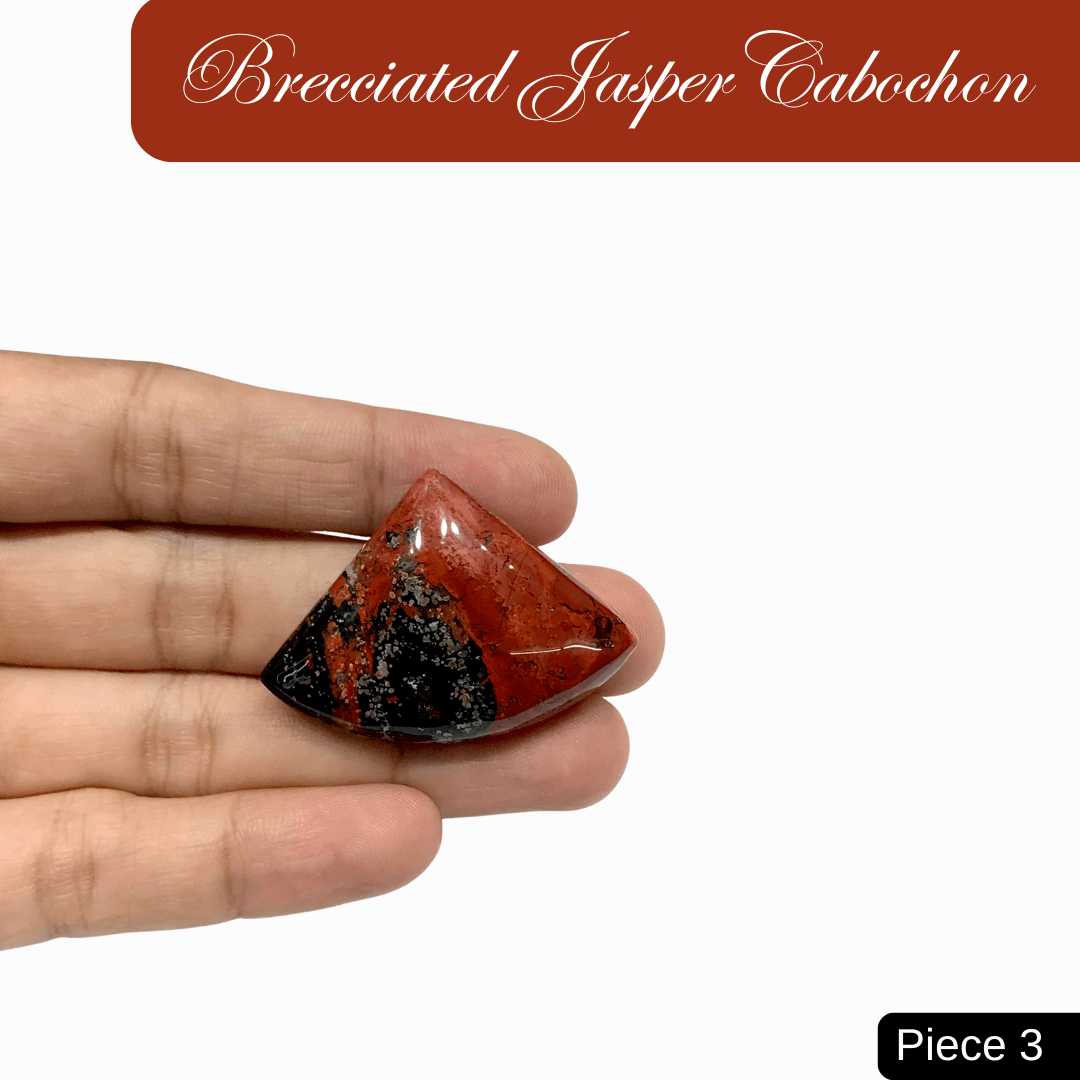 Brecciated Jasper Cabochons - AEORA ROCKS INDIA - Healing Crystals superstore