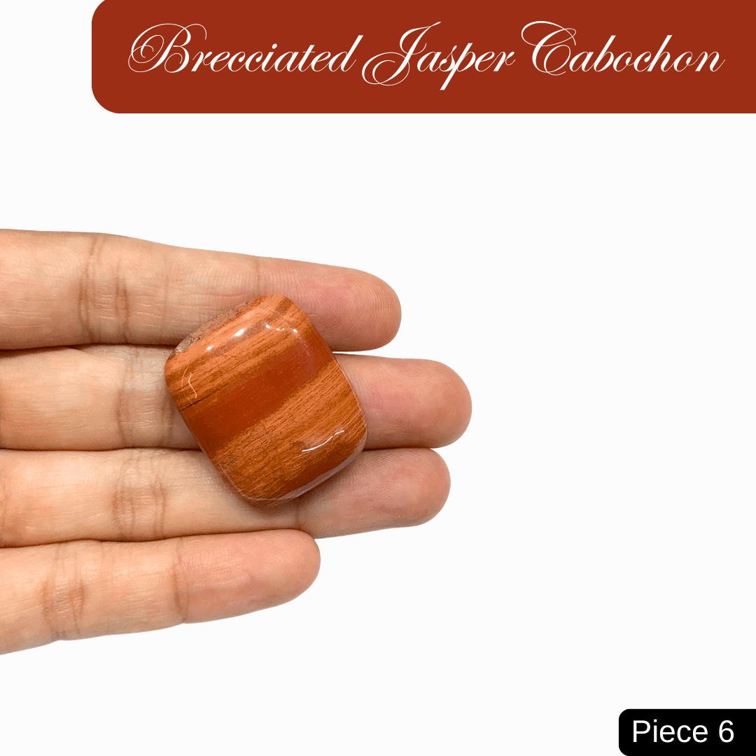 Brecciated Jasper Cabochons - AEORA ROCKS INDIA - Healing Crystals superstore