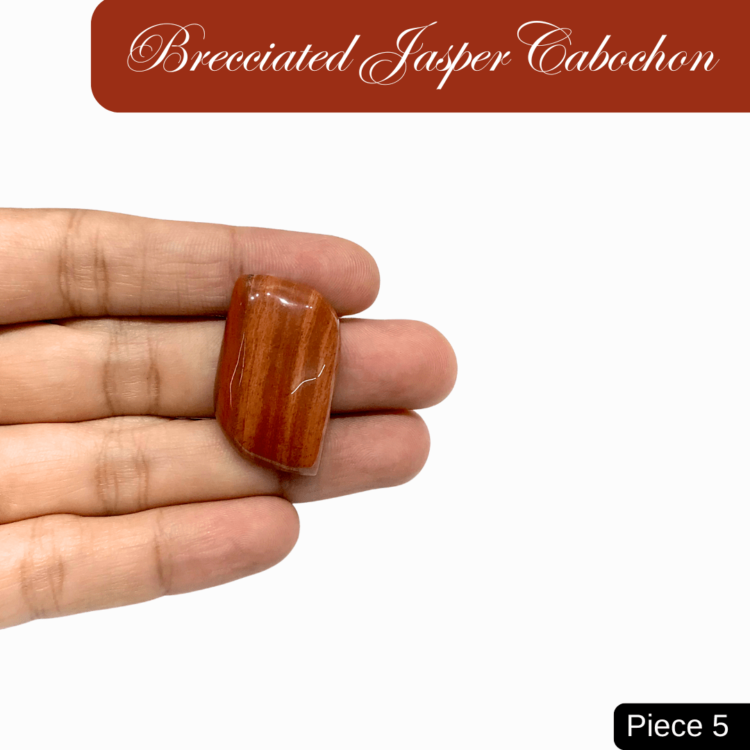 Brecciated Jasper Cabochons - AEORA ROCKS INDIA - Healing Crystals superstore