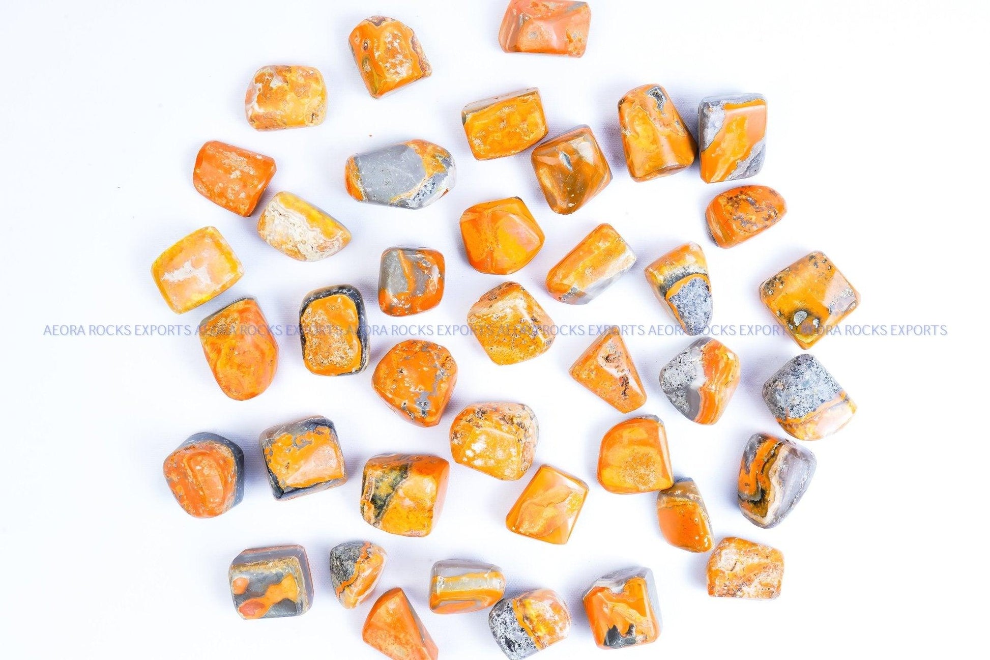 Bumble Bee Jasper Tumbled Stone AAA quality in India - Aeora Rocks - AEORA ROCKS INDIA - Healing Crystals superstore