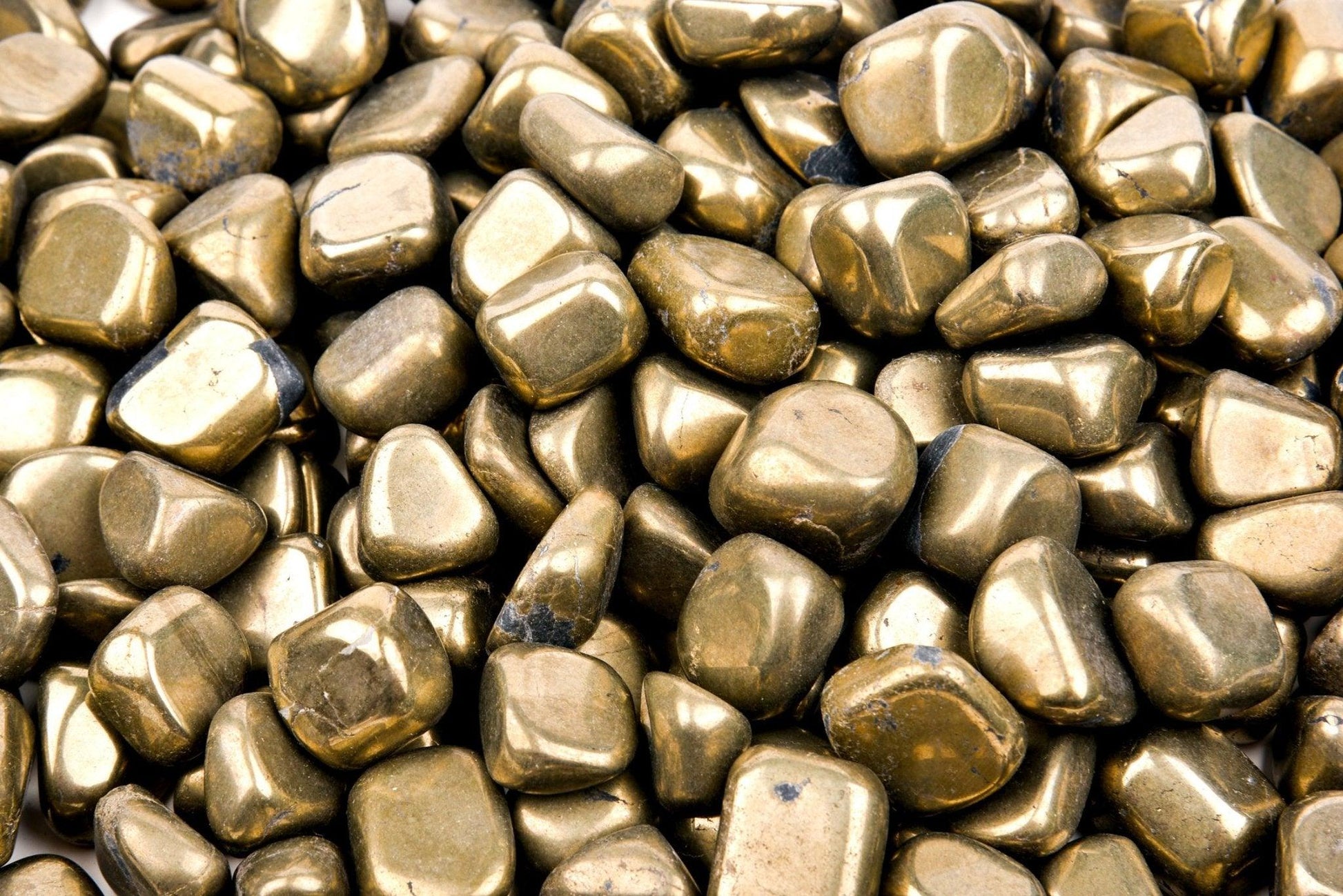 Buy Natural Pyrite Tumbled Stone in India - Aeora Rocks - AEORA ROCKS INDIA - Healing Crystals superstore