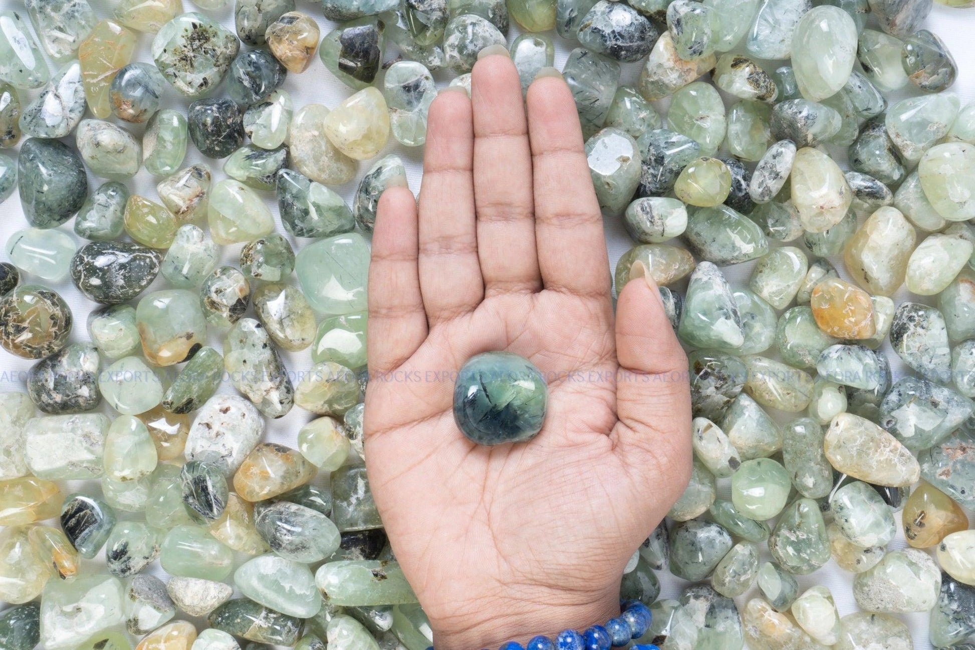 Buy Online Prehnite Tumbled Stone in India - Aeora Rocks - AEORA ROCKS INDIA - Healing Crystals superstore