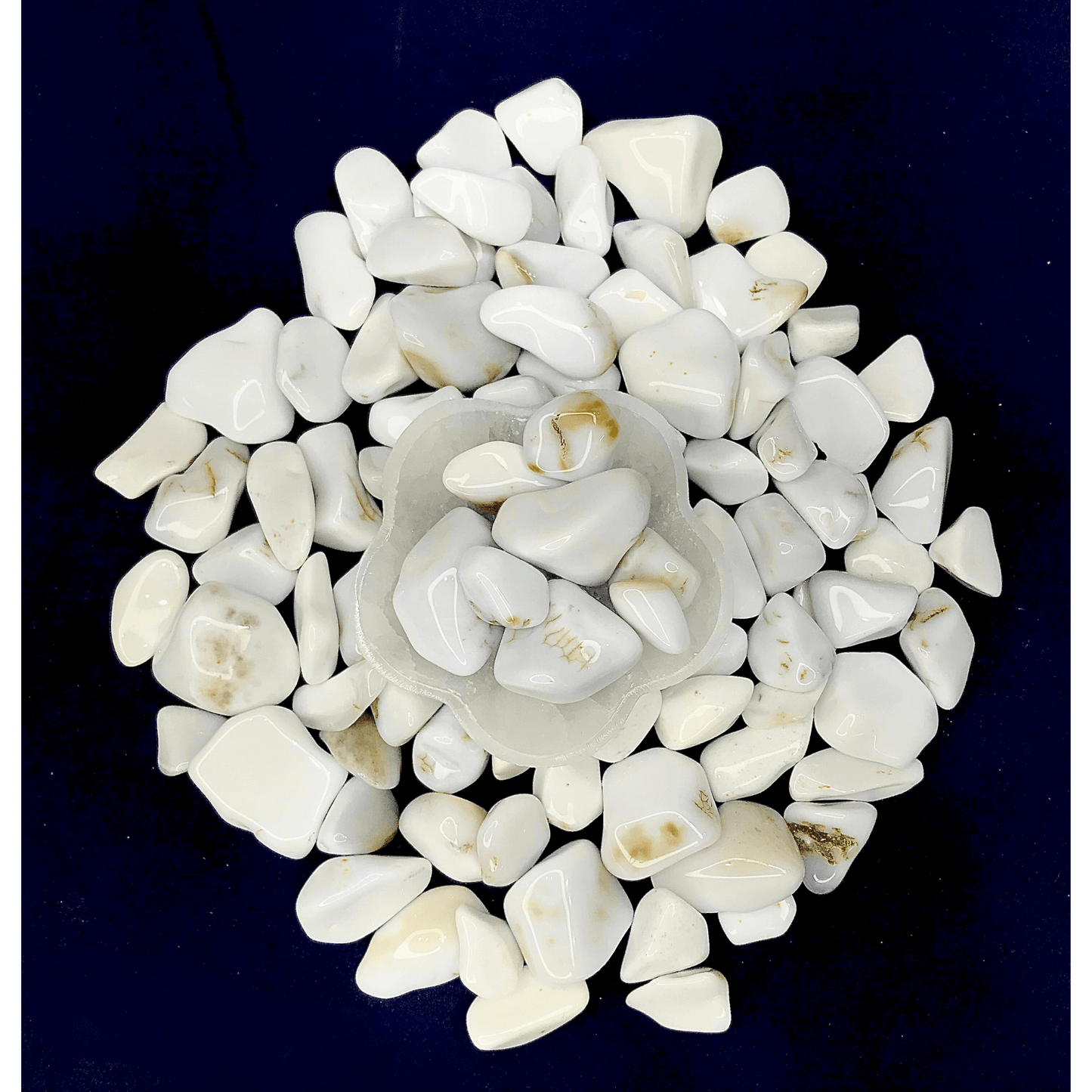 Cacholong Opal Tumbled Stone - AEORA ROCKS INDIA - Healing Crystals superstore