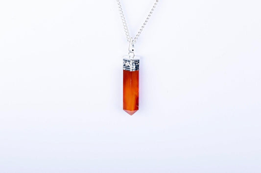 Carnelian Single Point Pendant - AEORA ROCKS INDIA - Healing Crystals superstore