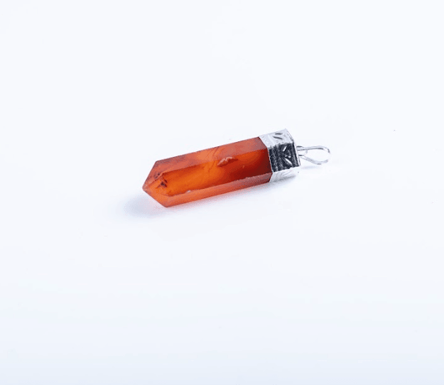 Carnelian Single Point Pendant - AEORA ROCKS INDIA - Healing Crystals superstore