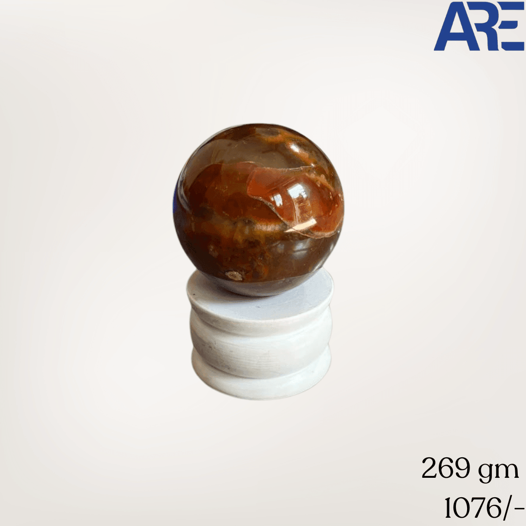 Carnelian Sphere - AEORA ROCKS INDIA - Healing Crystals superstore